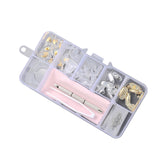 Maxbell Eye Glasses Nose Support Pads Eyeglass Repair Kit Micro Screwdriver StyleA