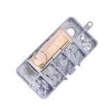 Maxbell Eye Glasses Nose Support Pads Eyeglass Repair Kit Micro Screwdriver StyleC