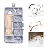 Maxbell Eye Glasses Nose Support Pads Eyeglass Repair Kit Micro Screwdriver StyleC
