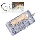 Maxbell Eye Glasses Nose Support Pads Eyeglass Repair Kit Micro Screwdriver StyleC