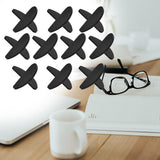 Maxbell Glasses Nose Pads Eyeglasses Nose Pads Non Slip Adhesive for Eyeglass Frames Black