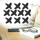 Maxbell Glasses Nose Pads Eyeglasses Nose Pads Non Slip Adhesive for Eyeglass Frames Black