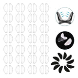 Maxbell Glasses Nose Pads Eyeglasses Nose Pads Non Slip Adhesive for Eyeglass Frames Black