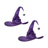 Maxbell Halloween Witch Hats Cosplay Costume Accessories Wide Brim Adult Wizard Bat