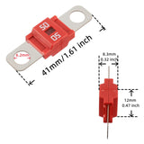 Maxbell Fuse Holder 58V DC for Fuses Passenger cars 50A