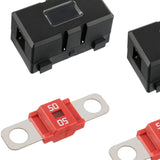 Maxbell Fuse Holder 58V DC for Fuses Passenger cars 50A