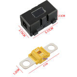 Maxbell Fuse Holder 58V DC for Fuses Passenger cars 60A