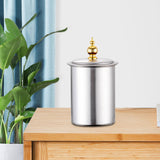 Maxbell Large Tray Stainless Steel with Tray for Hotel Argent