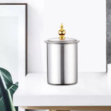 Maxbell Large Tray Stainless Steel with Tray for Hotel Argent
