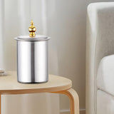 Maxbell Large Tray Stainless Steel with Tray for Hotel Argent