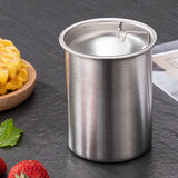 Maxbell Large Tray Stainless Steel with Tray for Hotel Argent