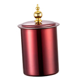 Maxbell Large Tray Stainless Steel with Tray for Hotel Red