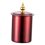 Maxbell Large Tray Stainless Steel with Tray for Hotel Red