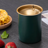 Maxbell Large Tray Stainless Steel with Tray for Hotel Green