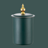 Maxbell Large Tray Stainless Steel with Tray for Hotel Green