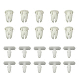 Maxbell 50x Car Retainer Clips Bumper Clips Fastener Clips for Maintenance