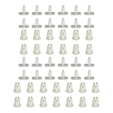 Maxbell 50x Car Retainer Clips Bumper Clips Fastener Clips for Maintenance