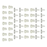 Maxbell 50x Car Retainer Clips Bumper Clips Fastener Clips for Maintenance