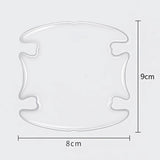 Maxbell Door Handle Film Protector Stickers protective Mouldings 4x bowl