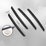 Maxbell 4 Pieces Car Door Edge Guards Anti Rub Durable for Vehicle Sedans