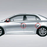 Maxbell 4 Pieces Car Door Edge Guards Anti Rub Durable for Vehicle Sedans