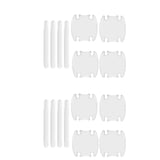 Maxbell Door Handle Film Protector Stickers protective Mouldings 4x bowl  4x Strips