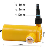 Maxbell 12V Mini Submersible Water Pump USA Power Adapter Maximum Lift 10M Accessory