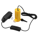 Maxbell 12V Mini Submersible Water Pump USA Power Adapter Maximum Lift 10M Accessory