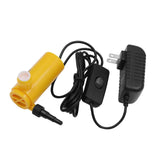 Maxbell 12V Mini Submersible Water Pump USA Power Adapter Maximum Lift 10M Accessory