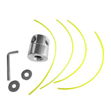 Maxbell Aluminium Trimmer Head Spool Set with 4 Mower Rope Convenient to Change