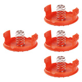 Maxbell 4Pcs Replacement Spool Cover and Springs Line Cover for Decker Durable Parts