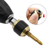 Maxbell Drill Bit Holder Extension Adapter 1/4 Hexagonal Shank Quick Release Universal 0 to 150mm