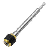 Maxbell Drill Bit Holder Extension Adapter 1/4 Hexagonal Shank Quick Release Universal 0 to 150mm