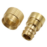 Maxbell Brass Garden Hose Tap Connector Tap Fitting for Spare Parts Replaces Durable 4 Point