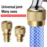 Maxbell Brass Garden Hose Tap Connector Tap Fitting for Spare Parts Replaces Durable 4 Point