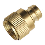 Maxbell Brass Garden Hose Tap Connector Tap Fitting for Spare Parts Replaces Durable 4 Point