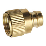 Maxbell Brass Garden Hose Tap Connector Tap Fitting for Spare Parts Replaces Durable 4 Point