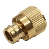 Maxbell Brass Garden Hose Tap Connector Tap Fitting for Spare Parts Replaces Durable 4 Point