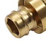 Maxbell Brass Garden Hose Tap Connector Tap Fitting for Spare Parts Replaces Durable 4 Point