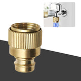 Maxbell Brass Garden Hose Tap Connector Tap Fitting for Spare Parts Replaces Durable 4 Point