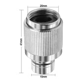 Maxbell Garden Hose Repair Connector for Garden Watering Washing Machine Water Pipe Stainless Steel