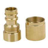 Maxbell Garden Hose Repair Connector for Garden Watering Washing Machine Water Pipe Brass