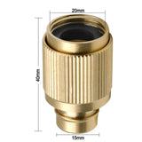 Maxbell Garden Hose Repair Connector for Garden Watering Washing Machine Water Pipe Brass