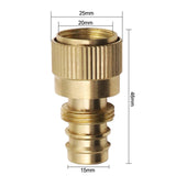 Maxbell Brass Garden Hose Tap Connector Tap Fitting for Spare Parts Replaces Durable 4 6 Point