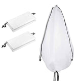 Maxbell Hanging Flower Basket Frost Cover Bag Protect Plants for Outdoor Tree