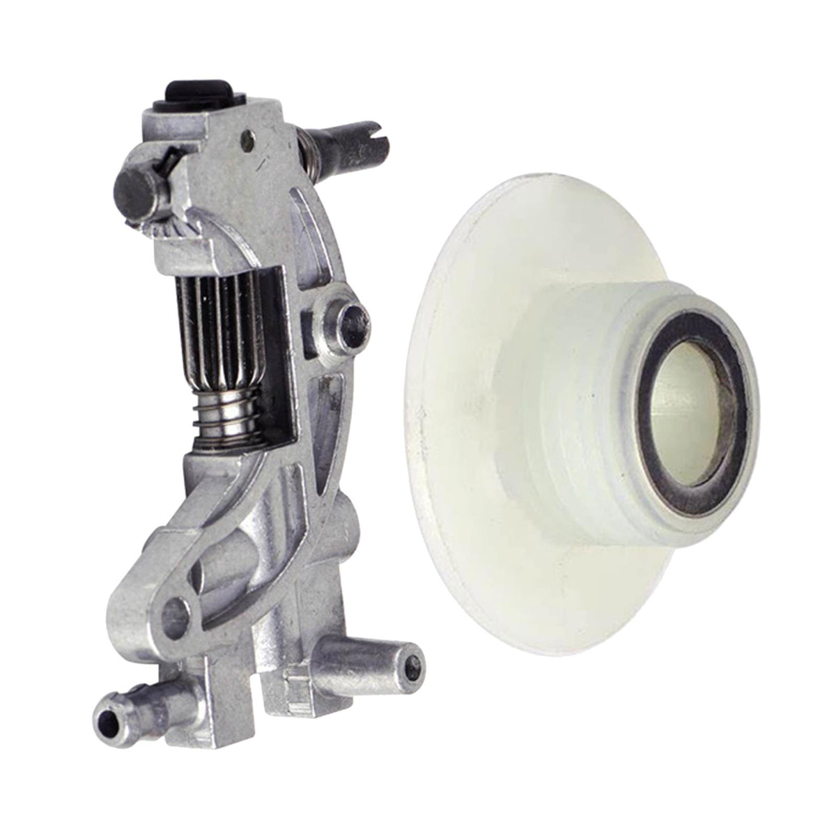 Maxbell oil Pump Worm Gear Kit Direct Replaces for Chain Saws 5200 4500 5800