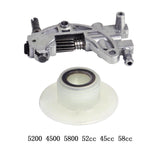 Maxbell oil Pump Worm Gear Kit Direct Replaces for Chain Saws 5200 4500 5800