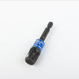 Maxbell 3Pcs Drill Nut Driver Bit Adapter Set 1/4 3/8 1/2" Hex Shank Impact Grade