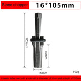 Maxbell stone Splitter Hand Tools use Heavy Duty stone 16mm