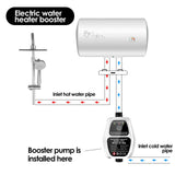 Maxbell 24V Water Pressure boost Pump Controller Bathroom Garden Silent Automatic white